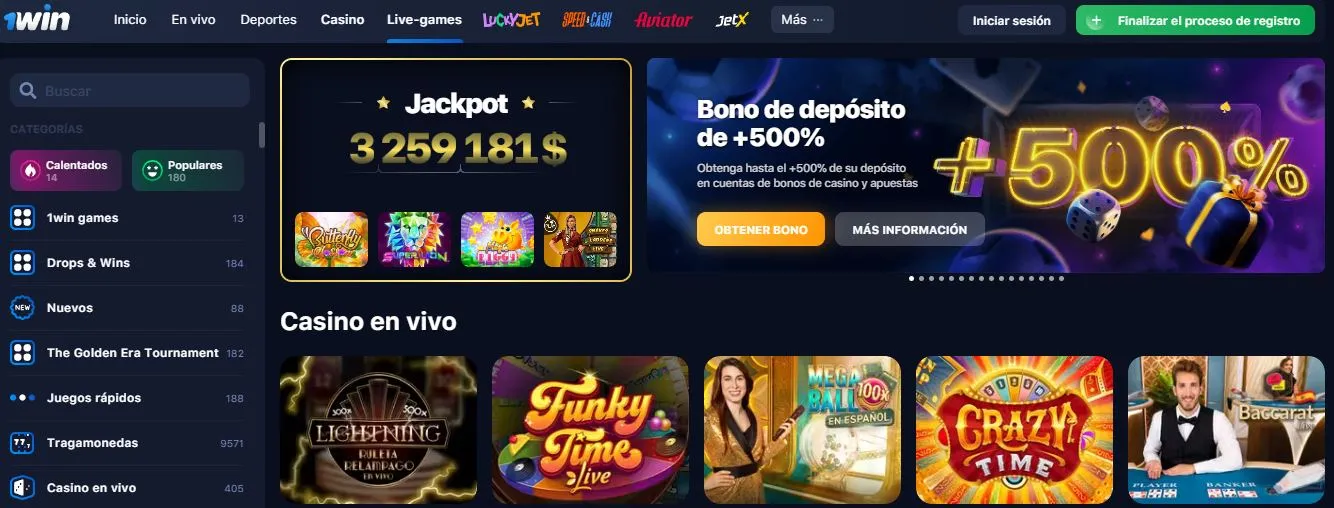 1win apuestas